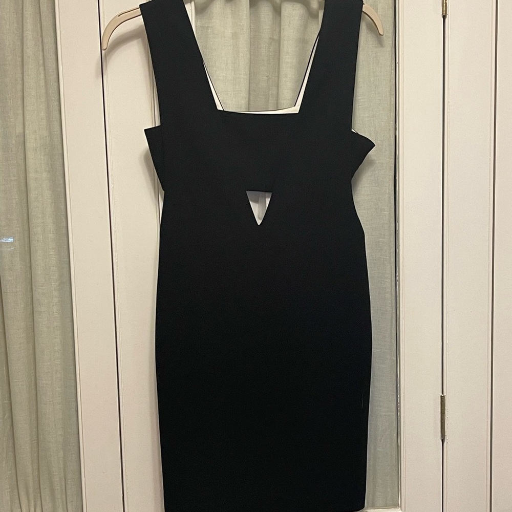 cut out mini dress